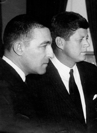 Stewart Udall and President Kennedy